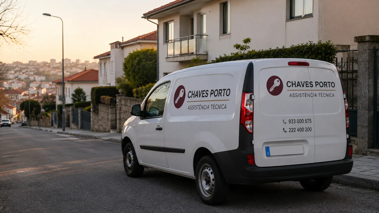 Carrinha de assistência técnica genérica, sem identidade oficial.